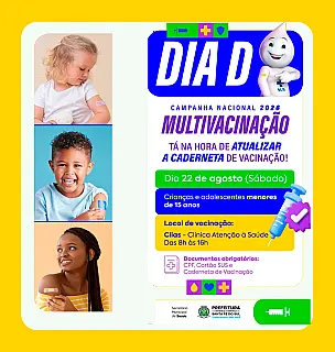 Dia D da Multivacinação acontece neste sábado em Santa Fé do Sul