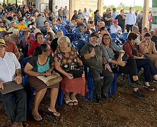 Entrega de títulos em Sidrolândia fortalece reforma agrária