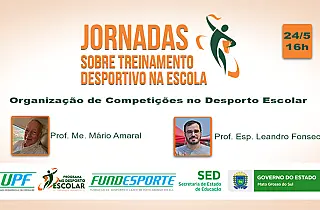 Curso on-line da Fundesporte aborda a organização de competições esportivas escolares