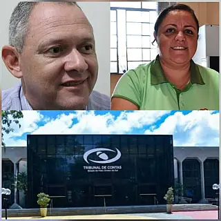 Ex-prefeito de Ivinhema, Eder e secretária de saúde, Ana Cláudia Costa, foram multado pelo TCE