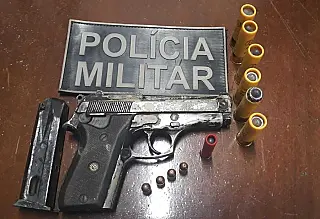 Polícia Militar apreende adolescente portando arma de fogo