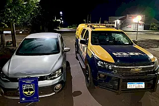 A Polícia Militar Rodoviária  prende motorista embriagado na MS-145