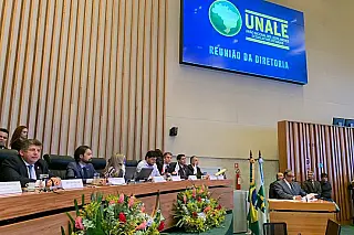 Deputados da ALEMS tomam posse na diretoria executiva da Unale para gestão 2020