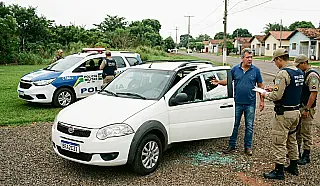 Discussão de trânsito termina com vidro quebrado e ameaça de morte em Cassilândia