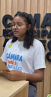 O Projeto Câmara Vai à Escola chegou a mais uma etapa importante!