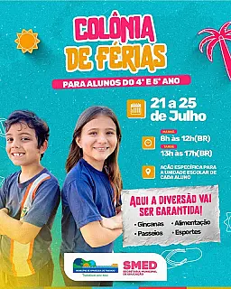 Aparecida do Taboado realiza Conferência de Saúde e abre Colônia de Férias