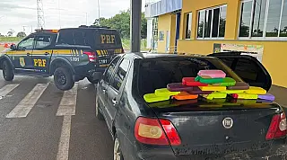 PRF apreende 16 Kg de cocaína em Paranaíba