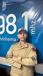 ENTREVISTA DO DIA: Sargento do Corpo de Bombeiros destaca desafios e conquistas da mulher