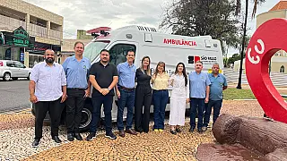 Santa Fé do Sul recebe nova ambulância