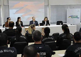 TJMS finaliza capacitação de oficiais para cumprimento de medidas protetivas