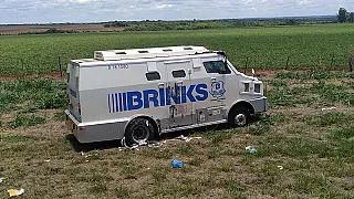 Bandidos assaltam carro forte  entre Caarapó e Amambai
