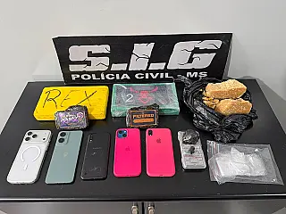 Polícia Civil prende três por tráfico em Aparecida do Taboado