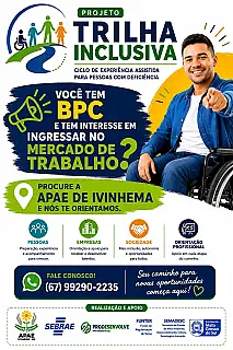 Projeto Trilha Inclusiva promove orientação profissional e inclusão no mercado de trabalho