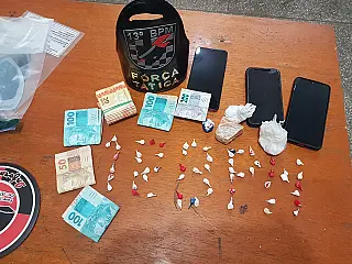 Polícia Militar fecha mais um ponto de tráfico de drogas