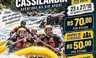 Cassilândia recebe campeonato de canoagem e valoriza turismo de aventura no Rio Aporé