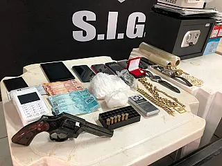 Operação prende quatro por tráfico e encontra até ouro avaliado em R$ 55 mil