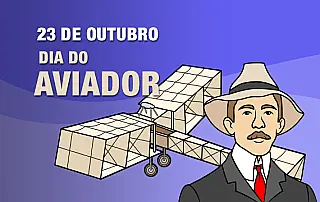O Dia do Aviador é comemorado neste dia 23 de outubro