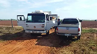 Caminhão furtado em Ivinhema é localizado em Angélica