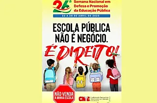 CNTE lidera mobilização nacional pela valorização e contra a privatização