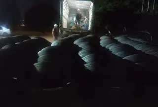 Caminhão com carga de pneus avaliada em R$ 275 mil é apreendida