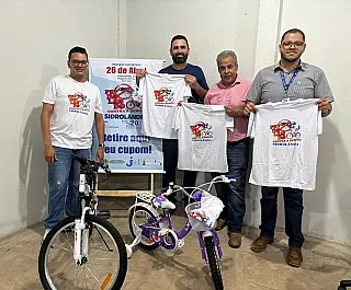 Entrega de bicicletas marca início de ação de combate à dengue em Sidrolândia