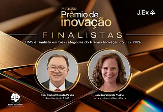 TJMS é finalista em três categorias do Prêmio J.Ex 2026