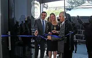 Reinaldo Azambuja inaugurou sede da Delegacia de Proteção à Criança