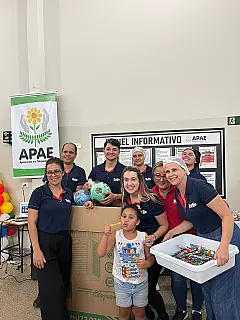 Bello Alimentos comemora o Dia das Crianças com ações para APAE e filhos de colaboradores