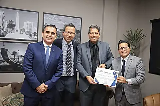 Papy entrega Moção à Receita Federal após sucesso da campanha "Sou Cidadão Solidário"