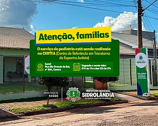 Certea passa a contar com atendimento de pediatra em Sidrolândia