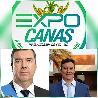 Governador Eduardo Riedel  E e Prefeito Paulo Paleari Convida  a todos para a Expocana 2024