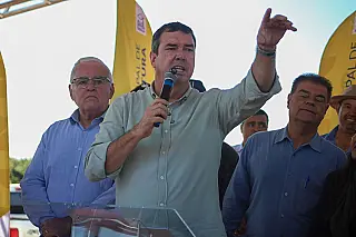Riedel homologa pavimentação da MS-040 entre Brasilândia e Santa Rita do Pardo