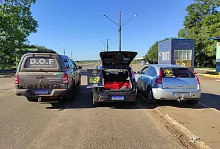 Uno com quase 200kg de maconha é apreendido a caminho do PR