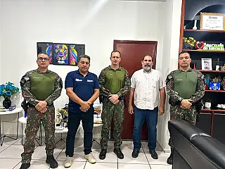 Aparecida do Taboado discute nova estrutura para grupamento da Polícia Militar Ambiental