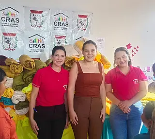 Famílias em situação de vulnerabilidade recebem 1.250 cobertores em Coronel Sapucaia
