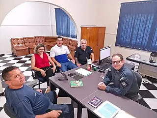 Fundação Maçônica visita a 2ª Companhia da PM em Cassilândia