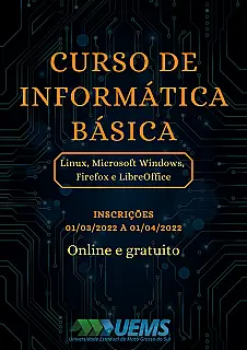 UEMS abre inscrições para curso gratuito de Informática Básica