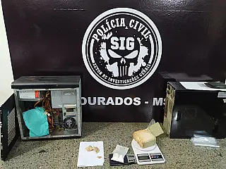 SIG estoura ponto de drogas ao lado de escola e prende traficante em Dourados