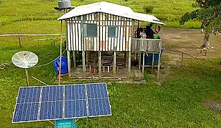 AGEMS inspeciona programa que leva energia a famílias pantaneiras