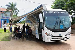 Ônibus da Justiça Itinerante estará nesta quinta no bairro Novo Alvorada em Três Lagoas