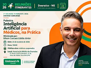 Unimed Corumbá promove reunião em Dourados sobre inteligência artificial