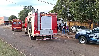 Incêndio causa destruição em residência na Vila Planalto em Caarapó