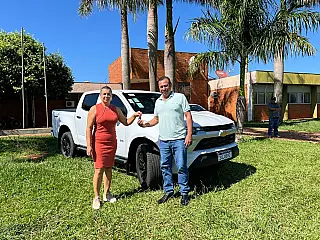 Prefeitura de Japorã adquire veículo Chevrolet S-10