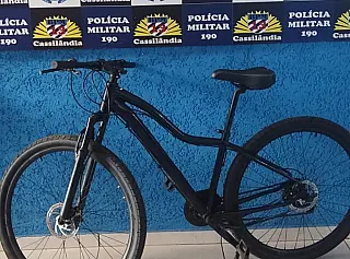 Homem é preso por furto de bicicleta no centro de Cassilândia