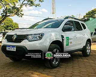 Sidrolândia reforça frota da assistência social com carro novo