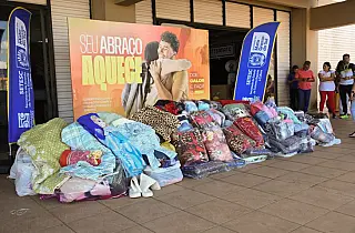 Campanha do agasalho nos Jogos Escolares mobiliza jovens atletas e promove solidariedade