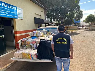 Multas aplicadas por festas clandestinas são convertidas em 30 cestas para atender o distrito