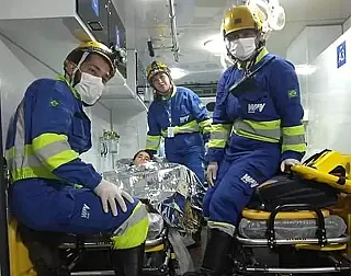 Bebê nasce dentro de viatura de resgate durante atendimento na MS-306