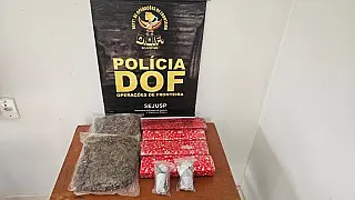 DOF prende jovem de 22 anos com drogas em ônibus entre Amambai e Caarapó