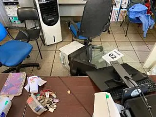Polícia Militar prende homem por vandalizar hospital público